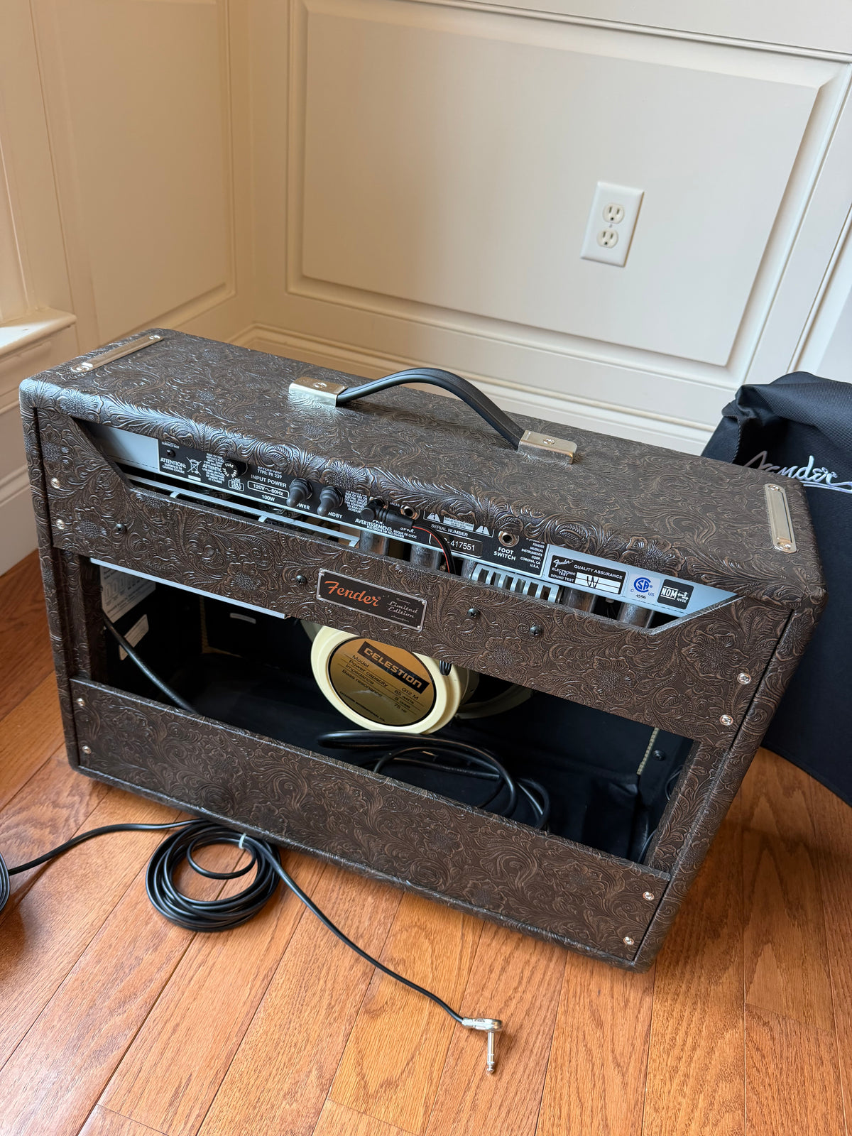 Fender '65 Deluxe Reverb FSR Western CB w/Celestion Creamback G12M