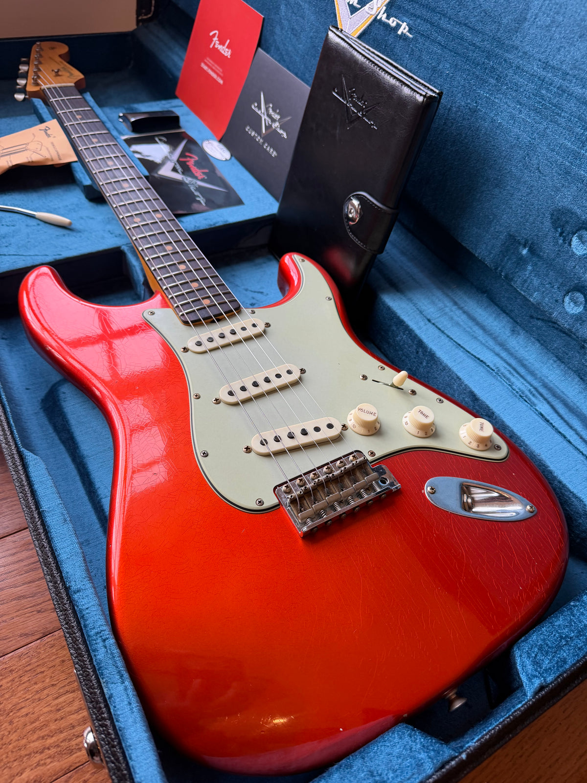 2025 Fender Custom Shop ‘64 L-Series Stratocaster Limited Journeyman - Aged Candy Tangerine