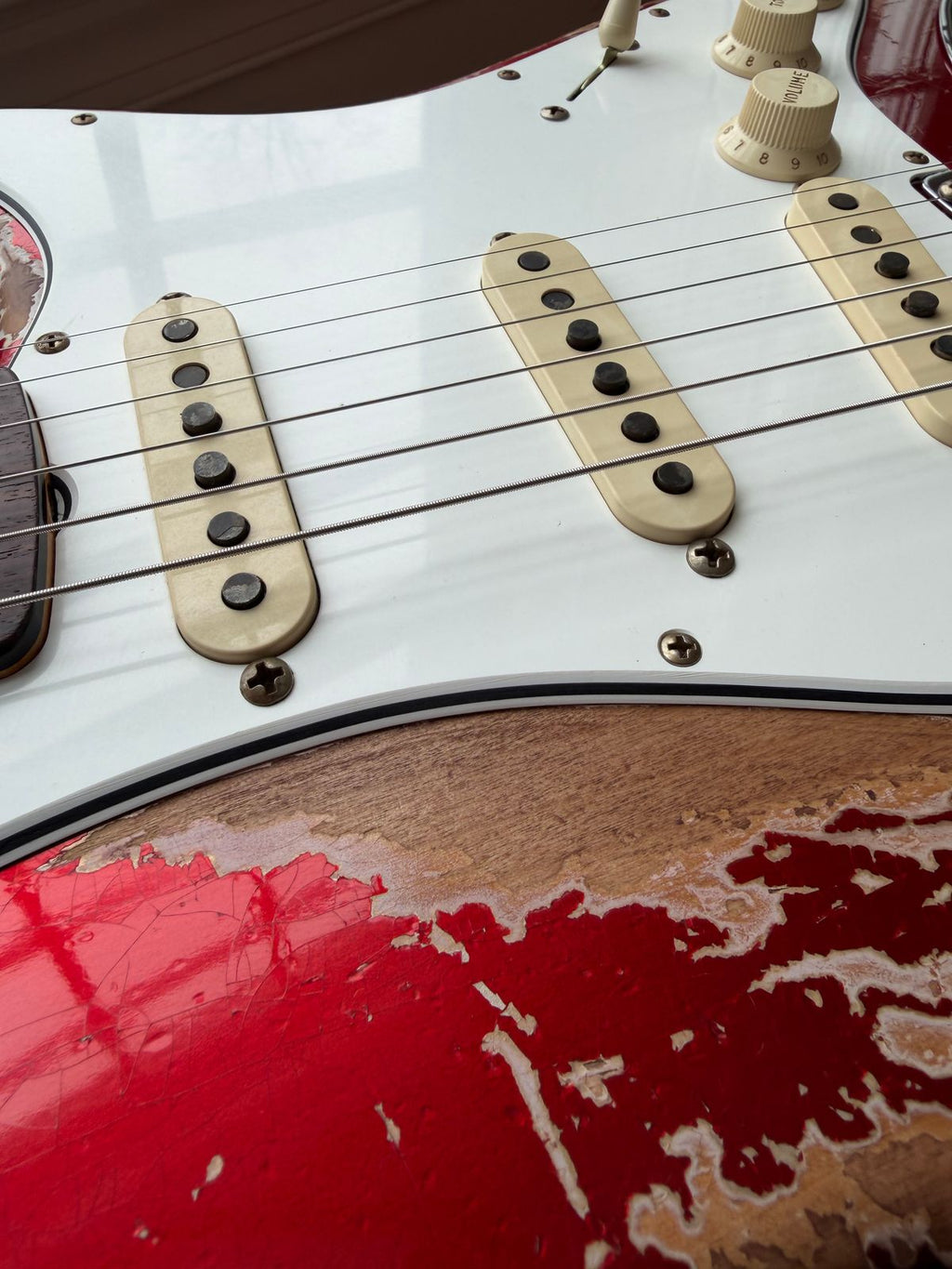 2025 Fender Custom Shop Stratocaster Pro SR25 Super Heavy Relic - Candy Apple Red