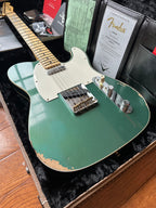 2024 Fender Custom Shop '59 Telecaster Custom Relic - Aged Sherwood Green Metallic - Image 1
