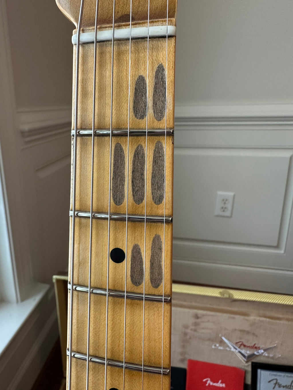 2025 Fender Custom Shop Telecaster Thinline W25 50s Journeyman - Aged Violin Burst - Image 7