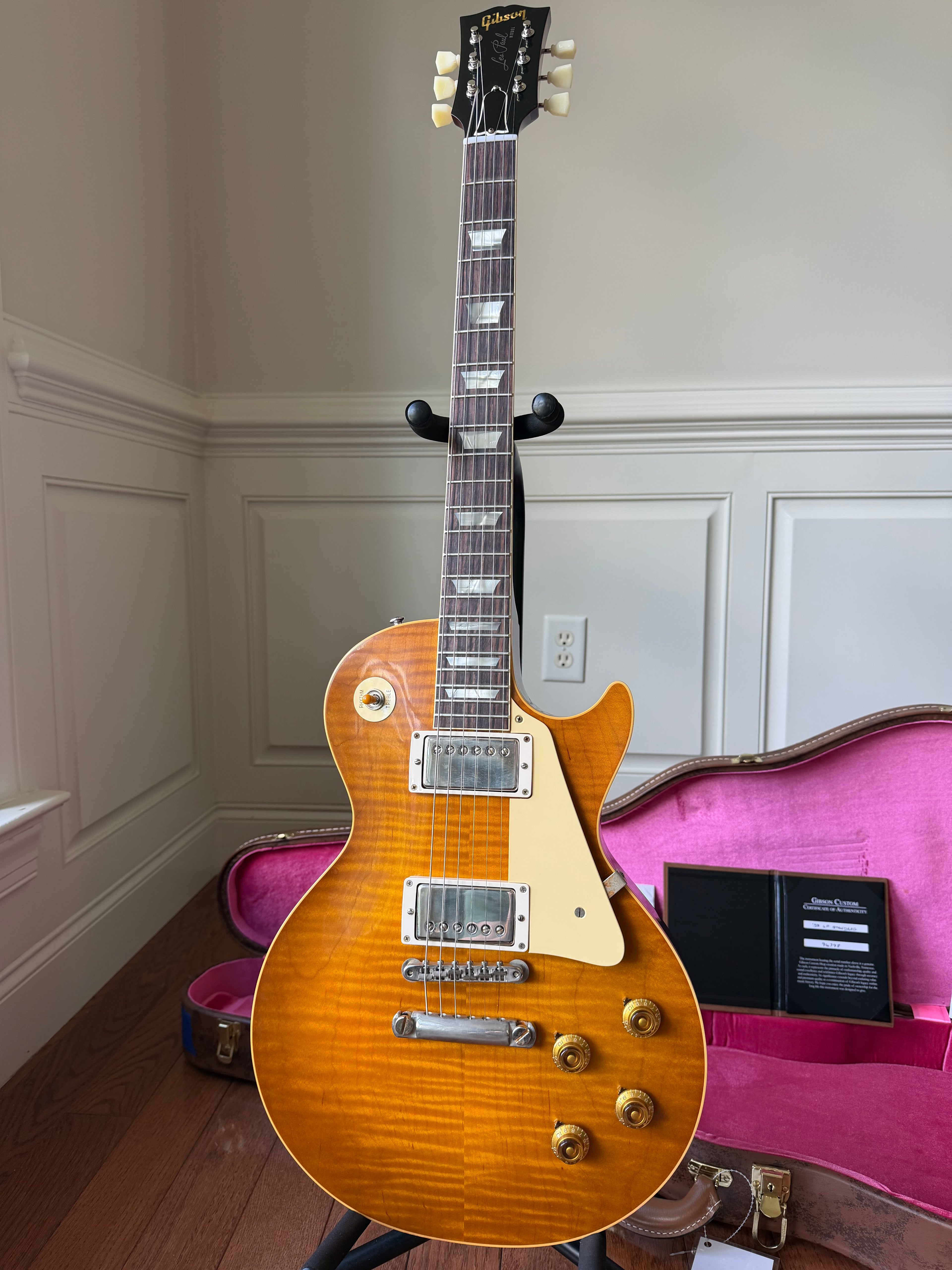2026 Gibson Custom Shop '59 Les Paul Standard Reissue VOS - Dirty Lemon Burst