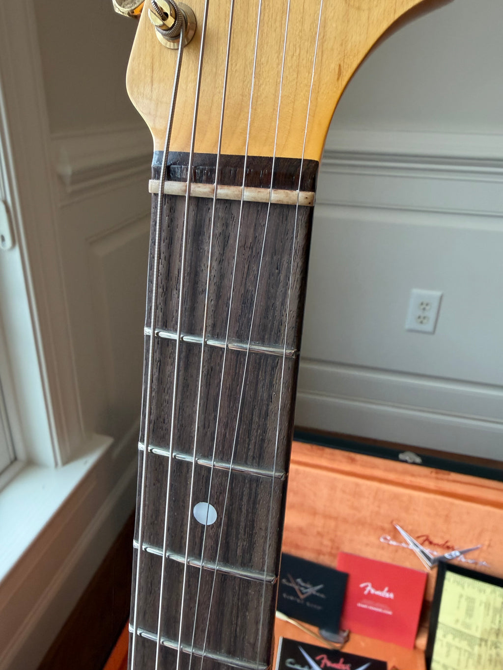 2026 Fender Custom Shop '65 Stratocaster Dual Mag B3 Limited Edition Journeyman - Charcoal Frost Metallic - Image 7