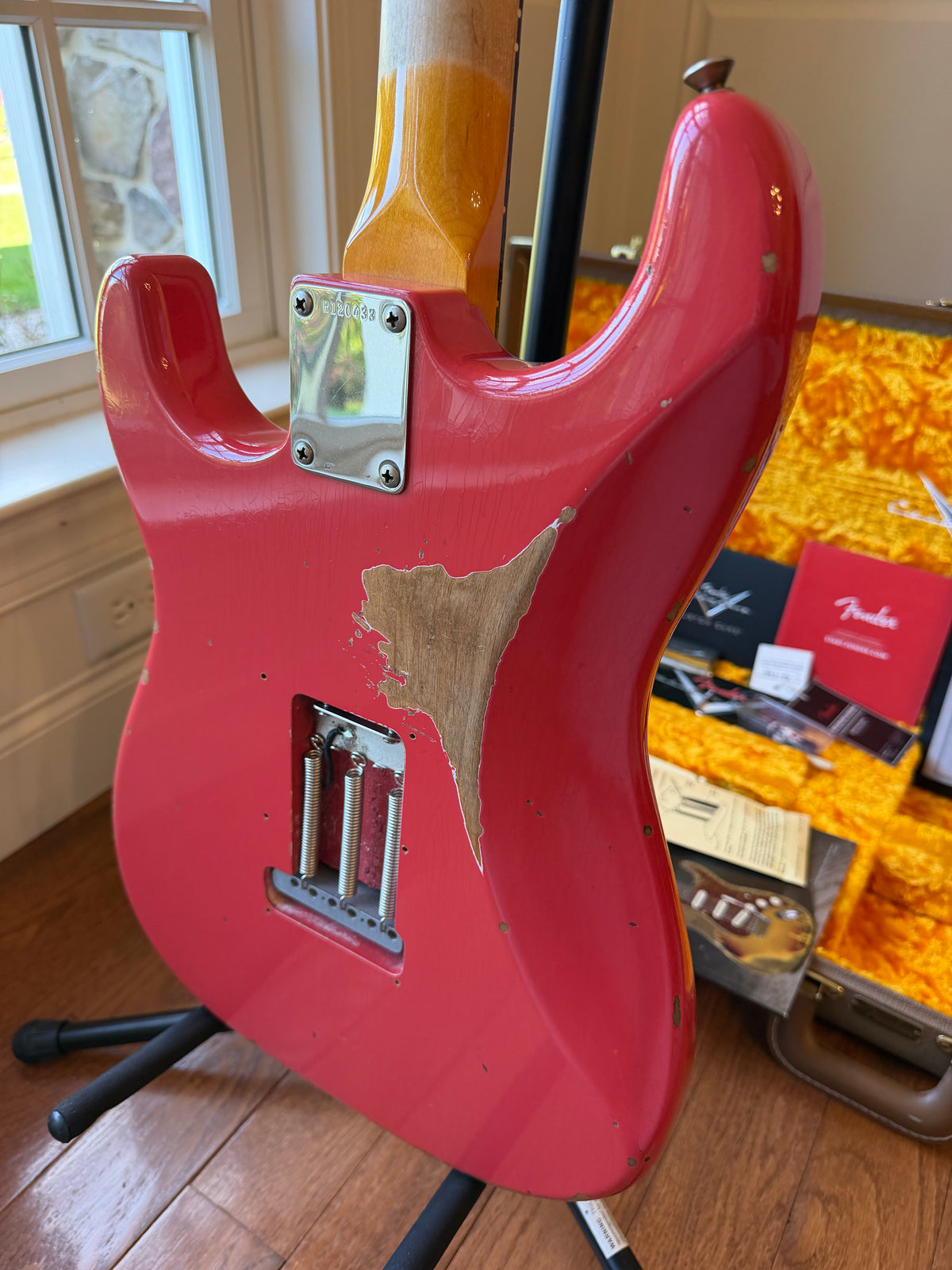 2022 Fender Custom Shop ‘61 Stratocaster Heavy Relic - Fiesta Red