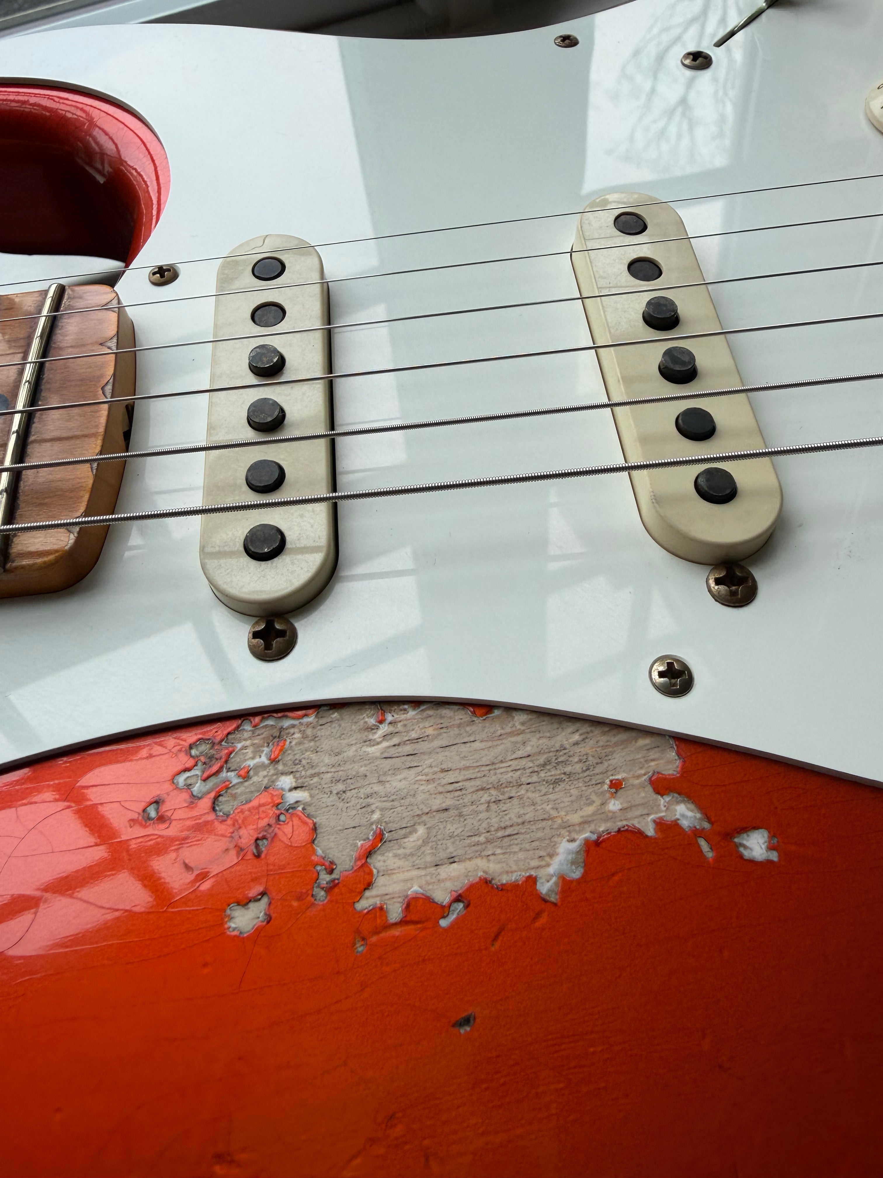 2025 Fender Custom Shop ‘57 Stratocaster SR25 Heavy Relic - Aged Candy Tangerine