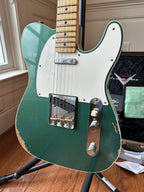 2024 Fender Custom Shop '59 Telecaster Custom Relic - Aged Sherwood Green Metallic - Image 2
