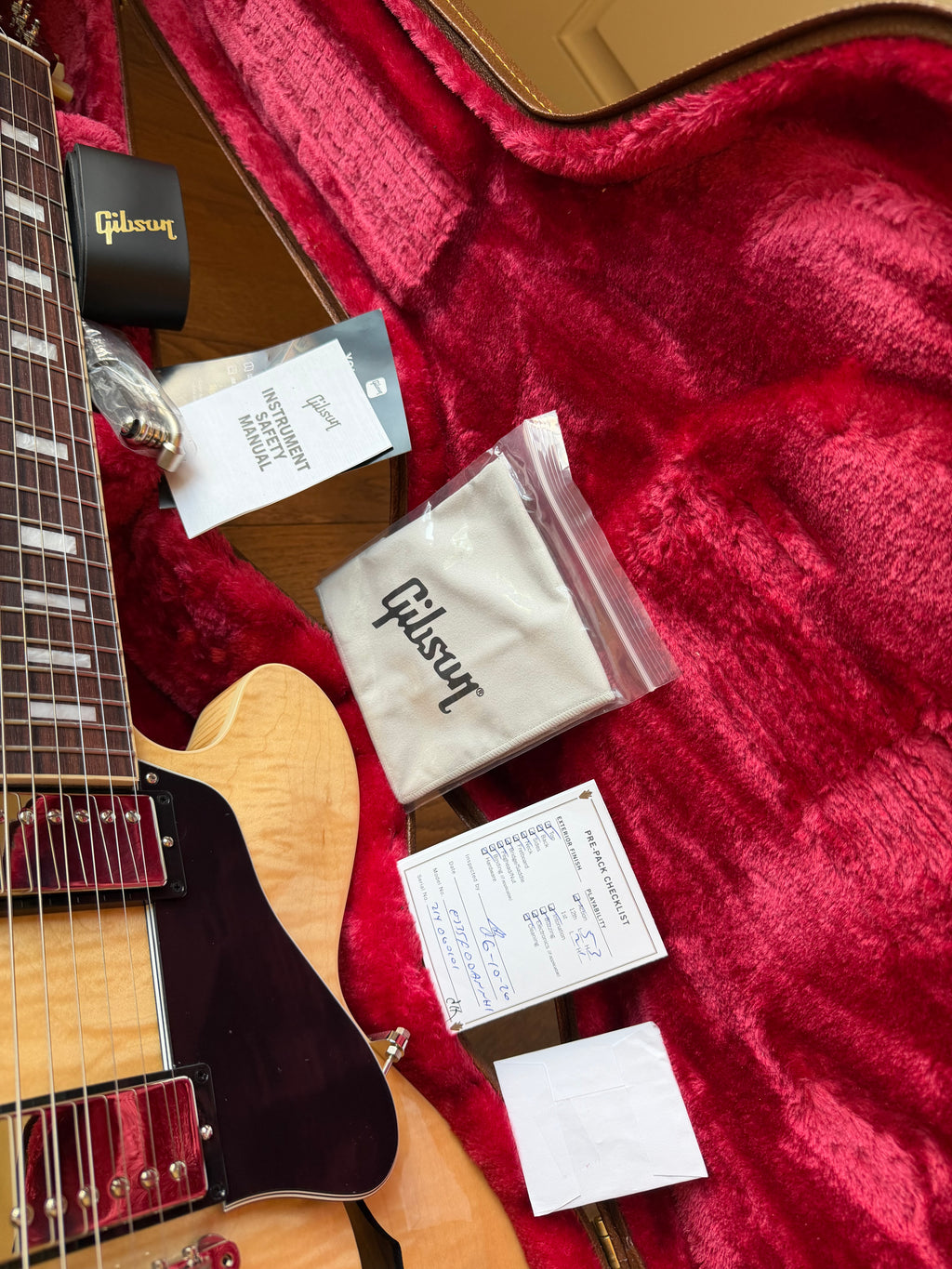 2026 Gibson ES-335 Figured - Antique Natural