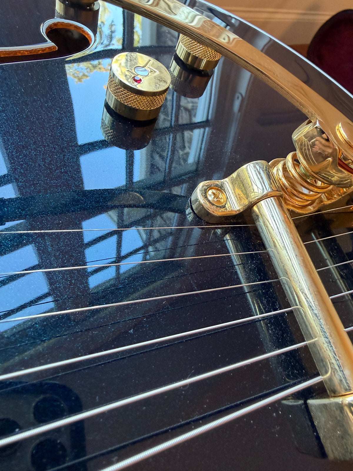2025 Gretsch Falcon Pro Center Block LTD Limited Edition - Midnight Sapphire Blue