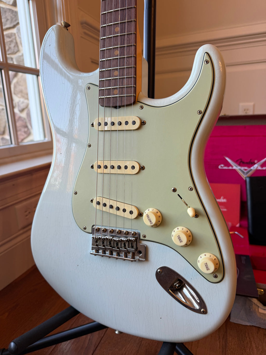 2025 Fender Custom Shop ‘59 Stratocaster Journeyman - Faded Aged Sonic Blue