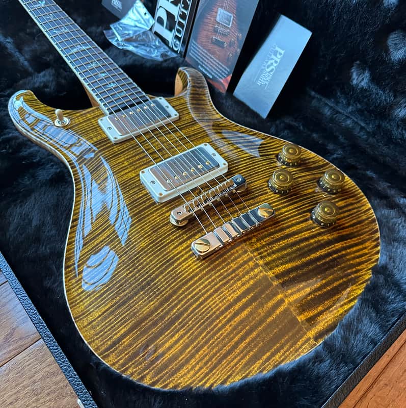 2024 PRS McCarty 594 Flame 10 Top - Yellow Tiger - Image 1