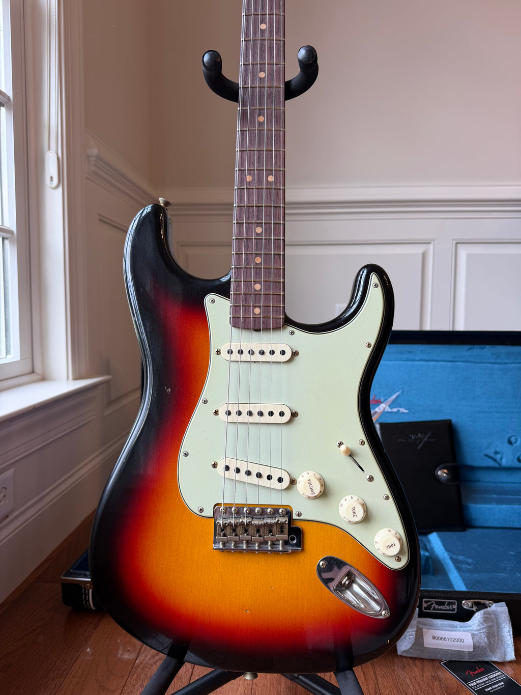 2026 Fender Custom Shop ‘64 Stratocaster L-Series Limited Journeyman - Aged Target 3-Tone Sunburst
