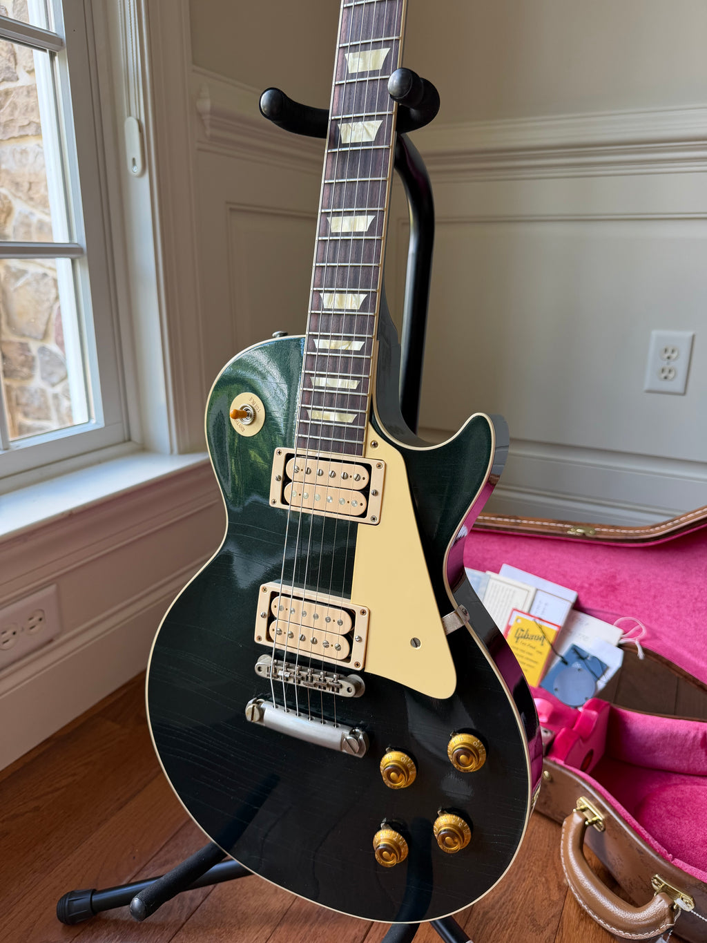 2025 Gibson M2M Custom Shop ‘57 Reissue R7 Murphy Ultra Light Aged Stinger - British Racing Green