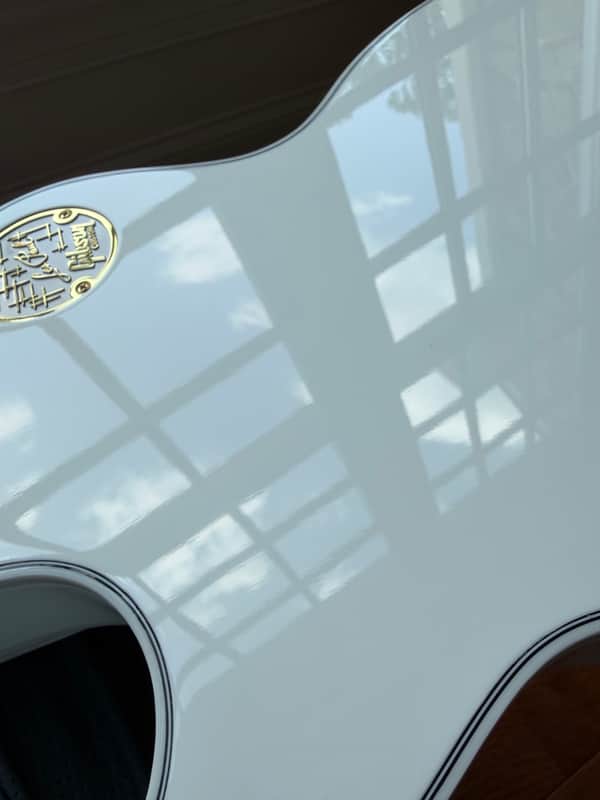 2026 Gibson Custom Shop Les Paul Custom Ebony Fretboard - Alpine White