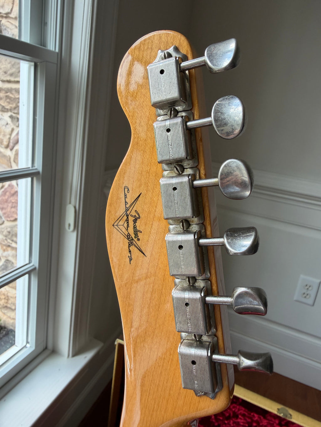 2019 Fender Custom Shop ‘52 Telecaster Journeyman - Aged Nocaster Blonde
