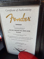 2025 Fender Custom Shop Telecaster Thinline W25 50s Journeyman - Aged Cherry Sunburst - Image 19
