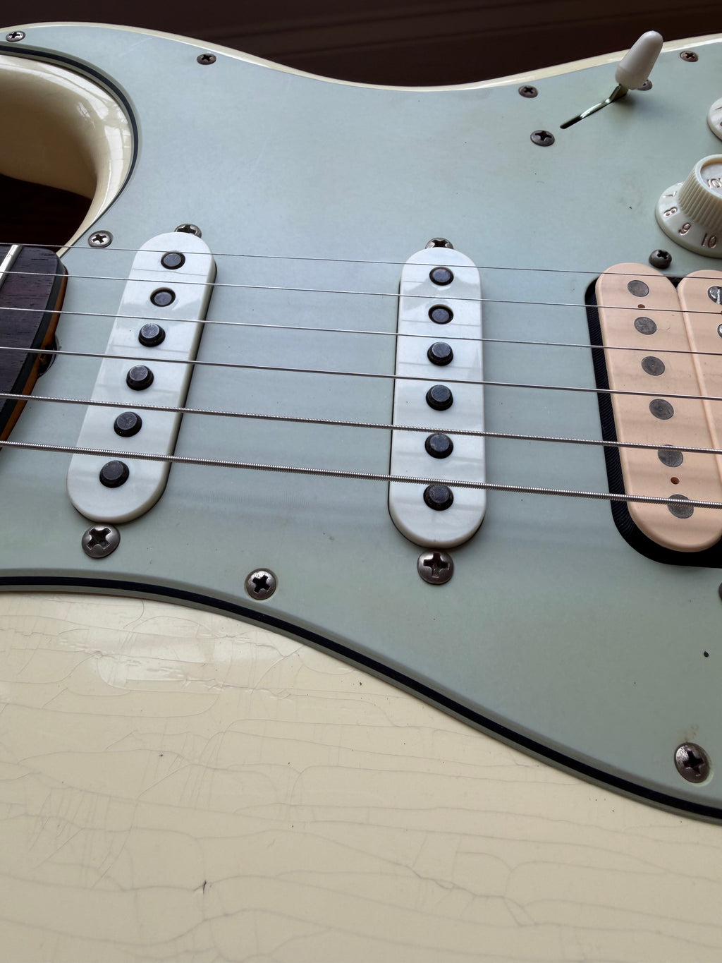 2026 Fender Custom Shop ‘62 Stratocaster HSS Relic - Vintage White