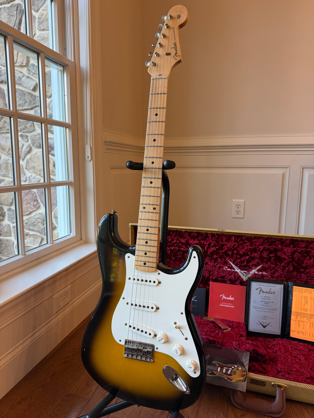 2022 Fender Custom Shop ‘57 Stratocaster Journeyman 6.7 lbs - 2 Color Sunburst