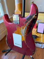 2026 Fender Custom Shop ‘61 Stratocaster SR25 Super Heavy Relic - Red Sparkle over 3 Tone Sunburst