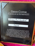 2026 Gibson Custom Shop Les Paul Standard ‘57 Reissue R7 Dark Back VOS - Gold Top