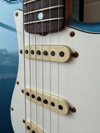 2025 Fender Custom Shop Stratocaster Pro W25 Relic - Aged Lake Placid Blue - Image 4