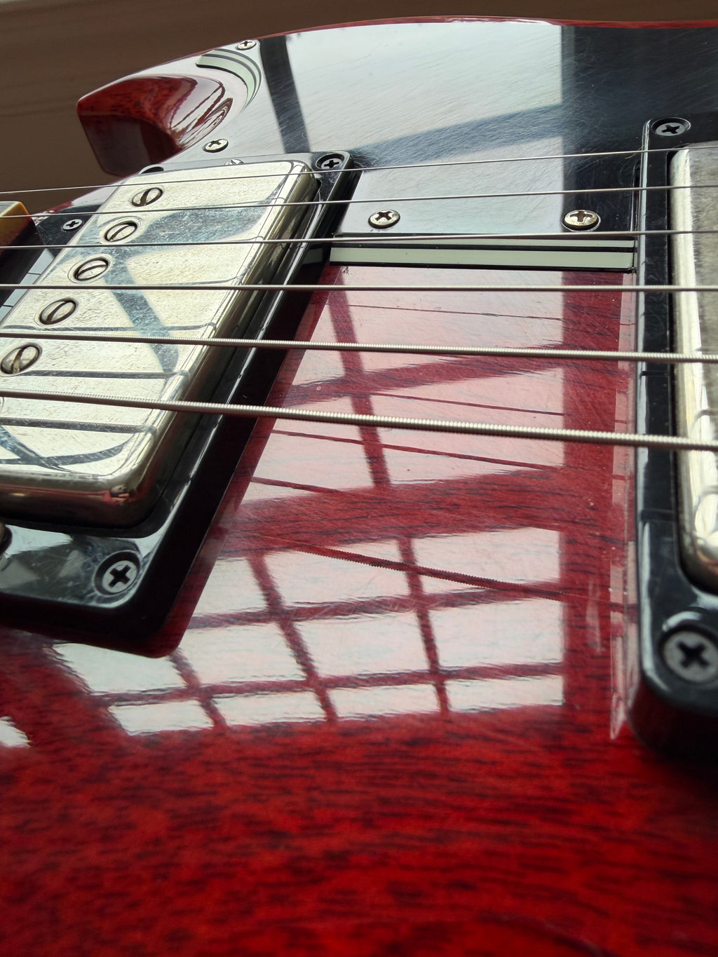 2026 Gibson Custom Shop Les Paul SG ‘61 Reissue VOS Stop Tail - Cherry Red