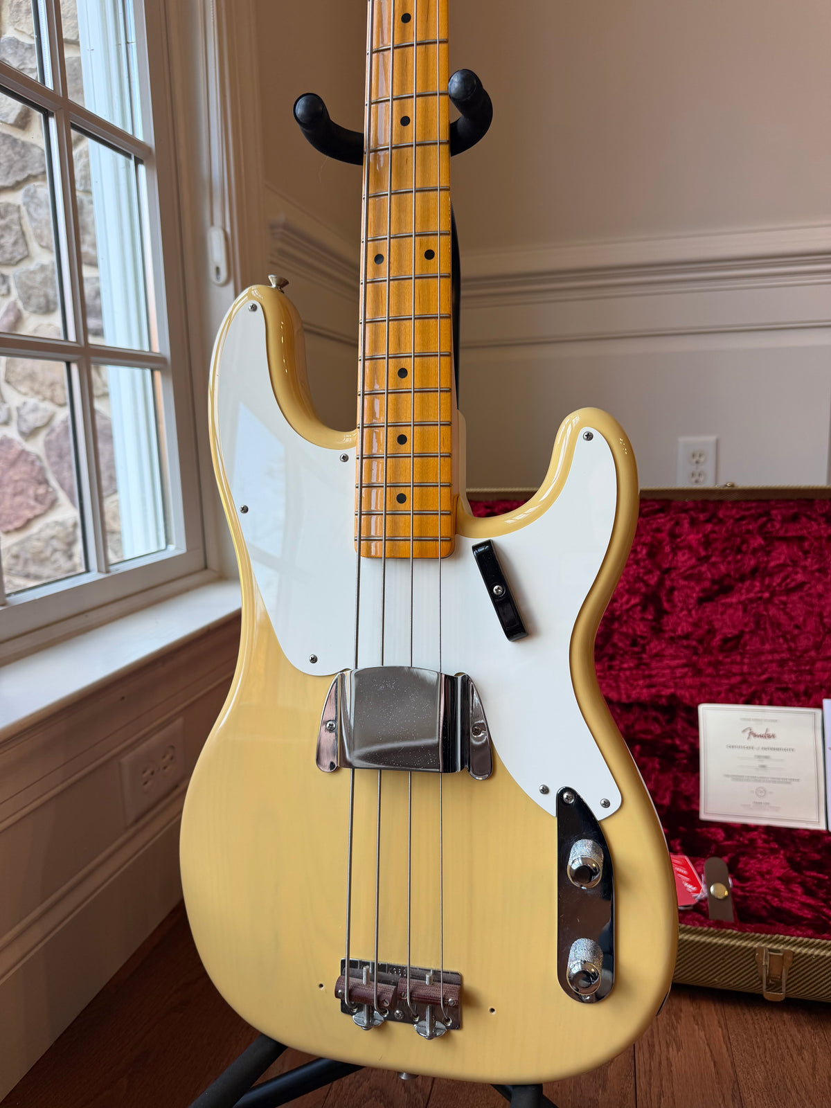 2023 Fender American Vintage II ‘54 Precision Bass - Vintage Blonde