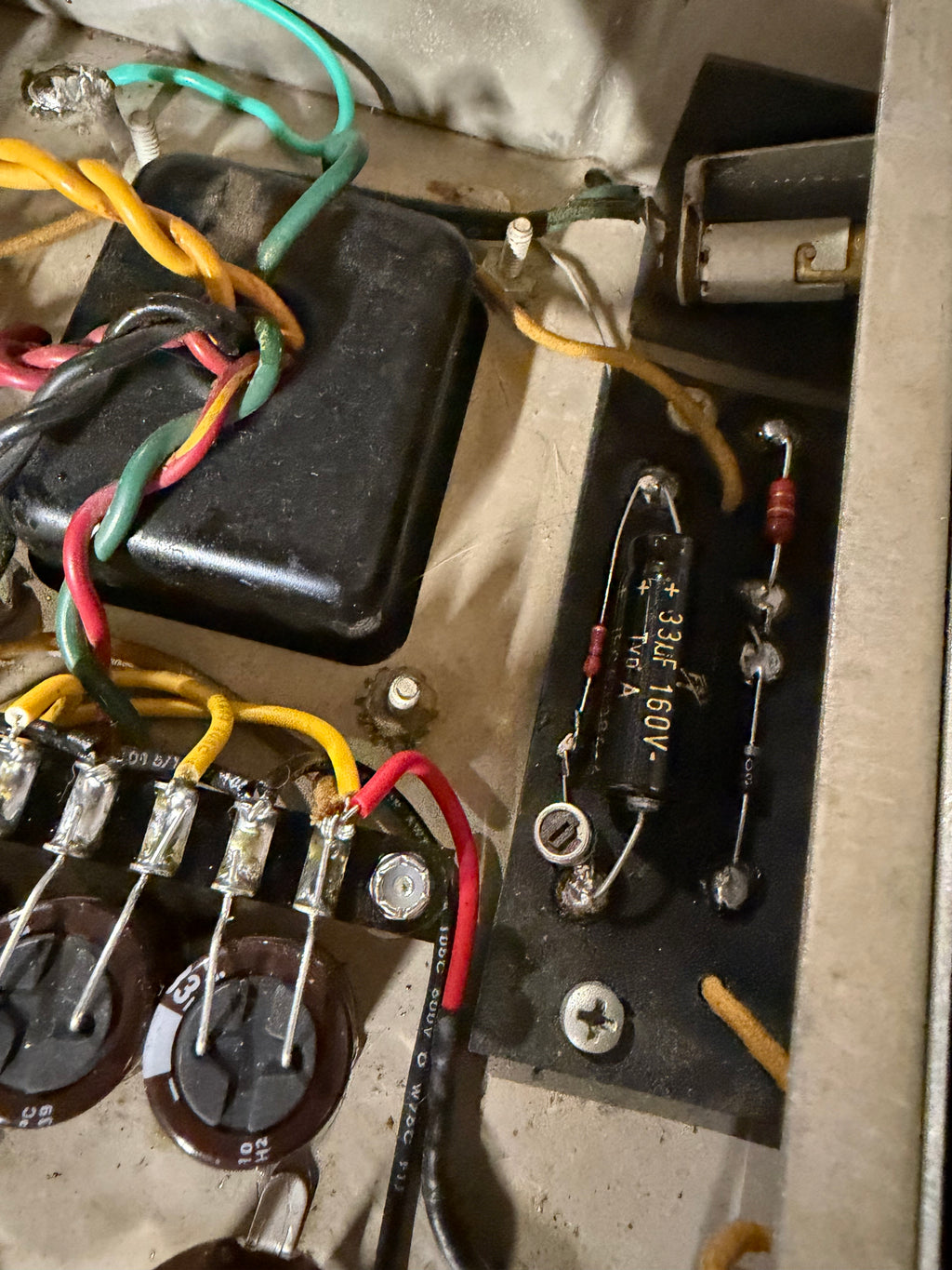 1963 Fender Princeton 6G2 Brownface Guitar Amp