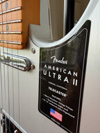 2026 Fender American Ultra II Telecaster Maple - Avalanche White
