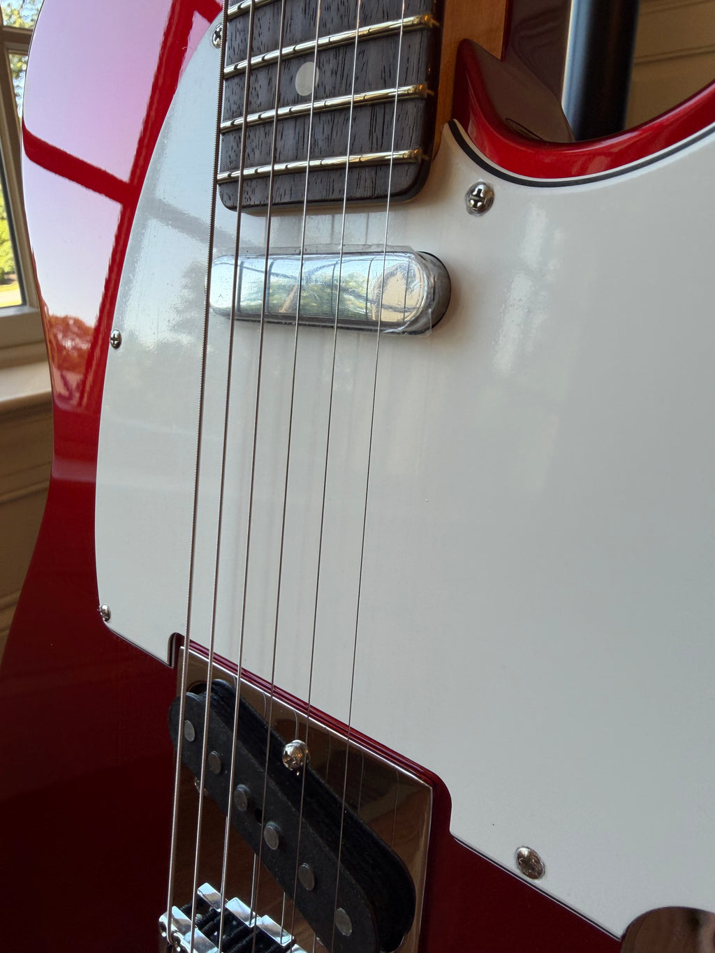 2026 Fender Custom Shop Telecaster Custom Deluxe W25 Limited Edition NOS - Candy Apple Red