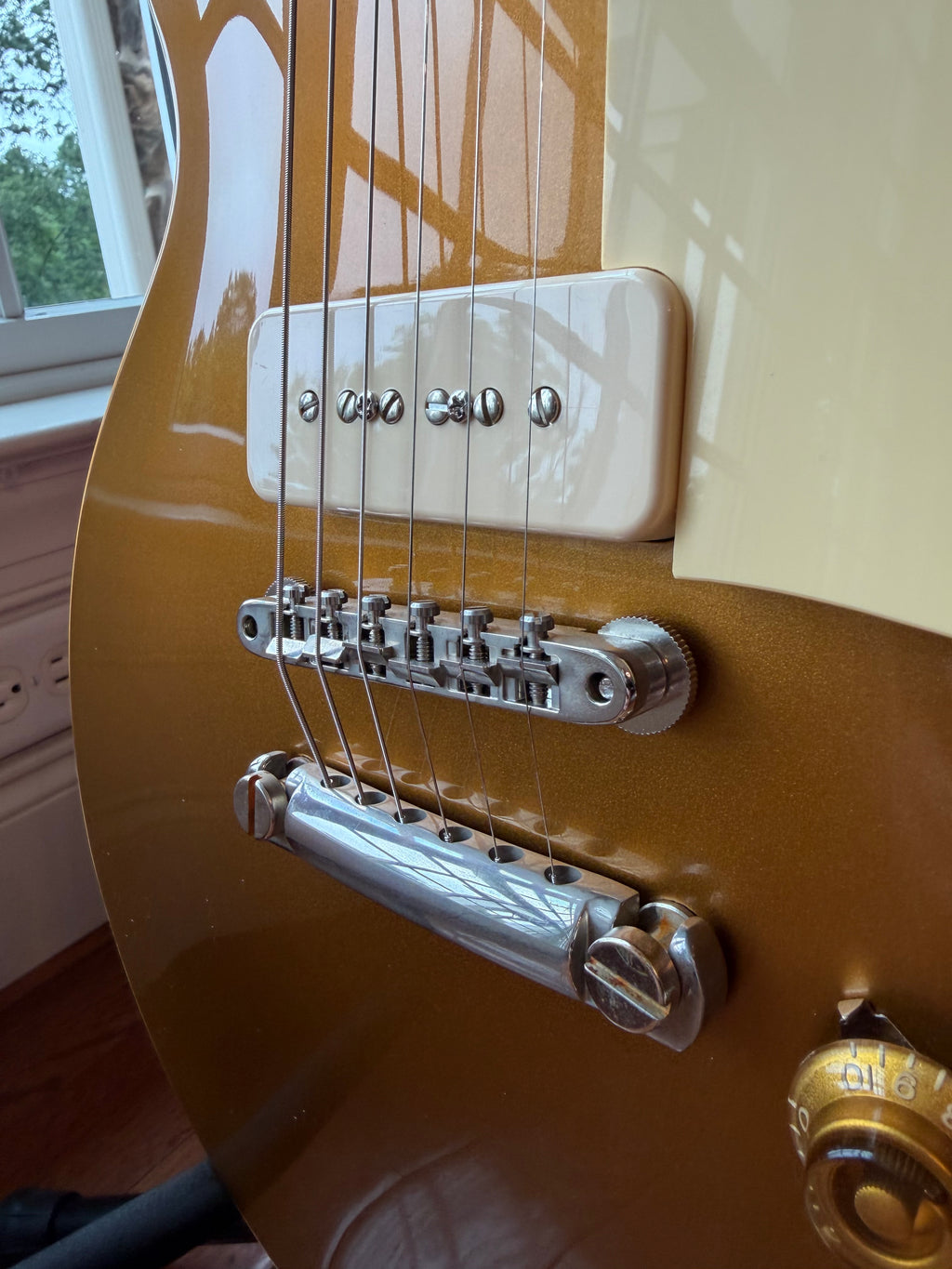 2026 Gibson Custom Shop Les Paul Standard ‘56 Reissue R6 Double Gold VOS - Gold Top