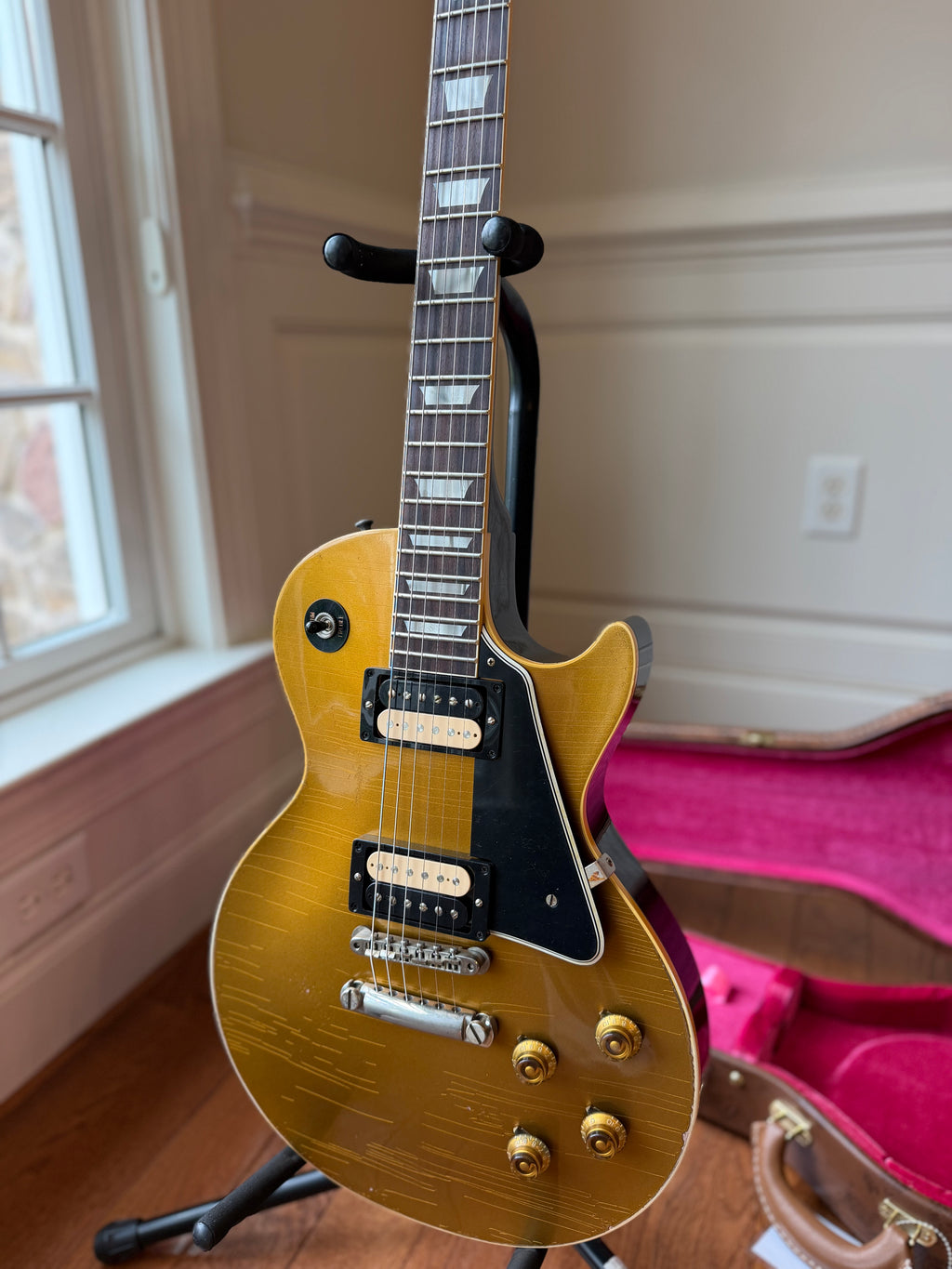 2026 Gibson Custom Shop Les Paul Standard ‘57 Reissue R7 Murphy Light Aged Limited Edition - Double Gold Dark Back