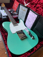 2025 Fender Custom Shop Telecaster W25 Custom Deluxe Limited Edition NOS - Seafoam Green Sparkle - Image 19