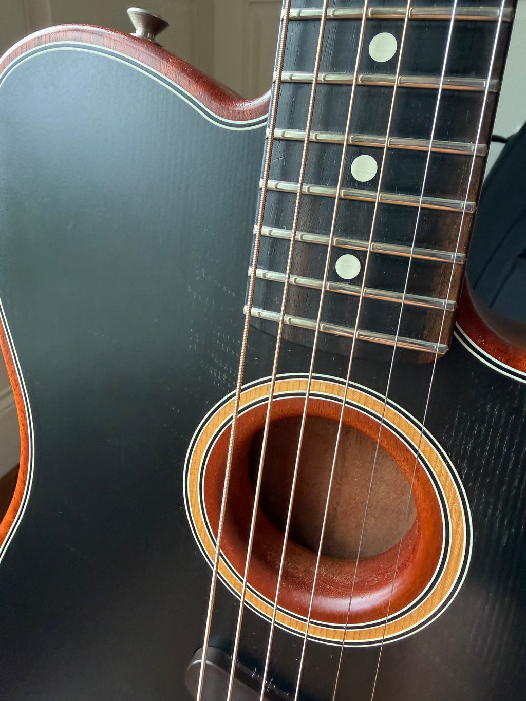 2019 Fender American Acoustasonic Telecaster - Black