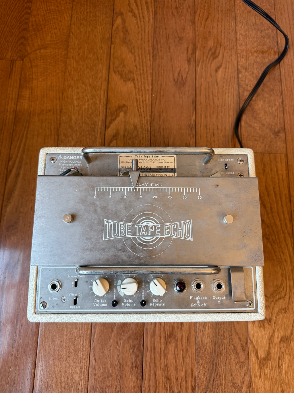 Fulltone Tube Tape Echo - White