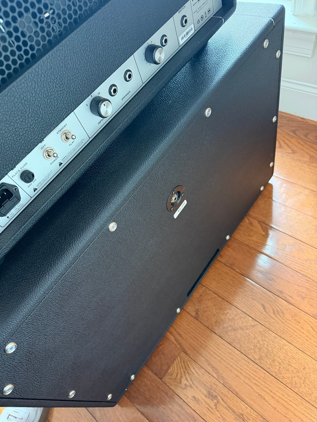 Tone King Royalist MKIII 40W Tube Amplifier Head with 2 x 12-inch 120W Closed-back Cab - Black - Image 13