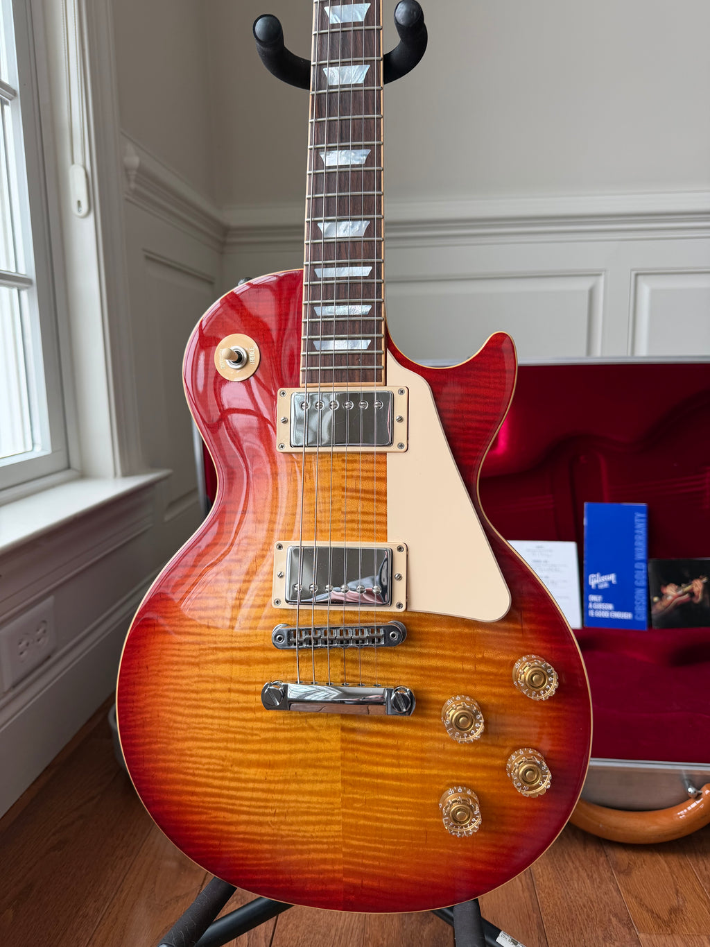 2016 Gibson Les Paul Traditional HP High Performance - Cherry Sunburst - Image 2