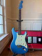 2025 Fender Custom Shop '60 Stratocaster LR25 Relic Limited Edition Matching Headstock - Aged Lake Placid Blue - Image 3
