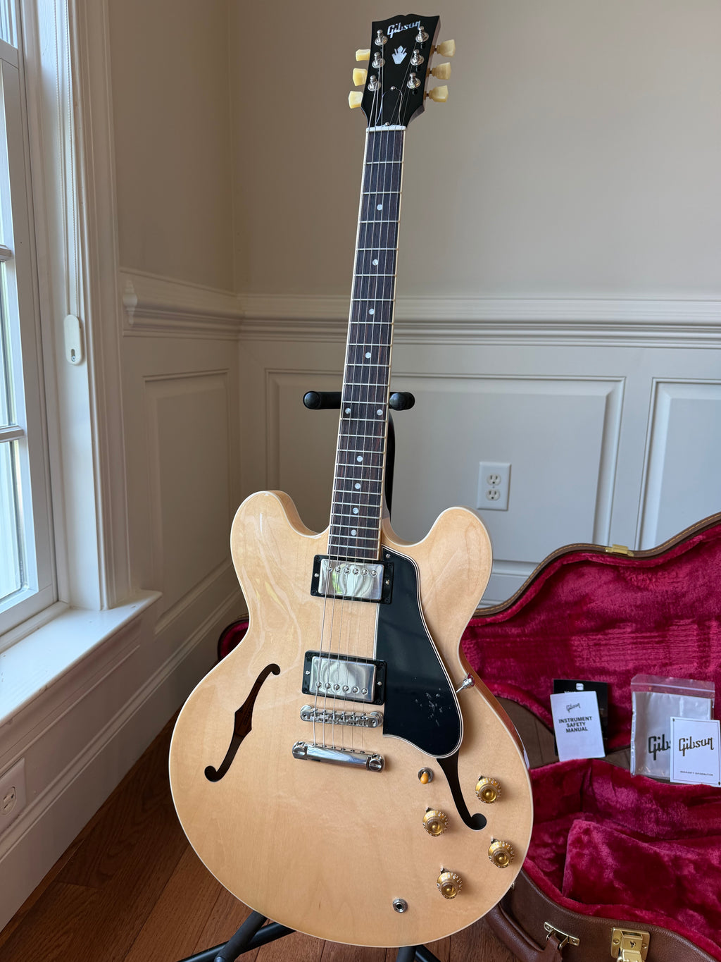 2026 Gibson ES-335 50s Gloss - Vintage Natural