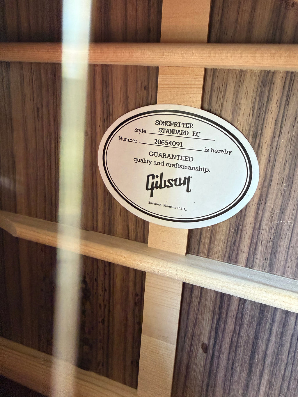 2024 Gibson Songwriter Standard EC Electric Cutaway