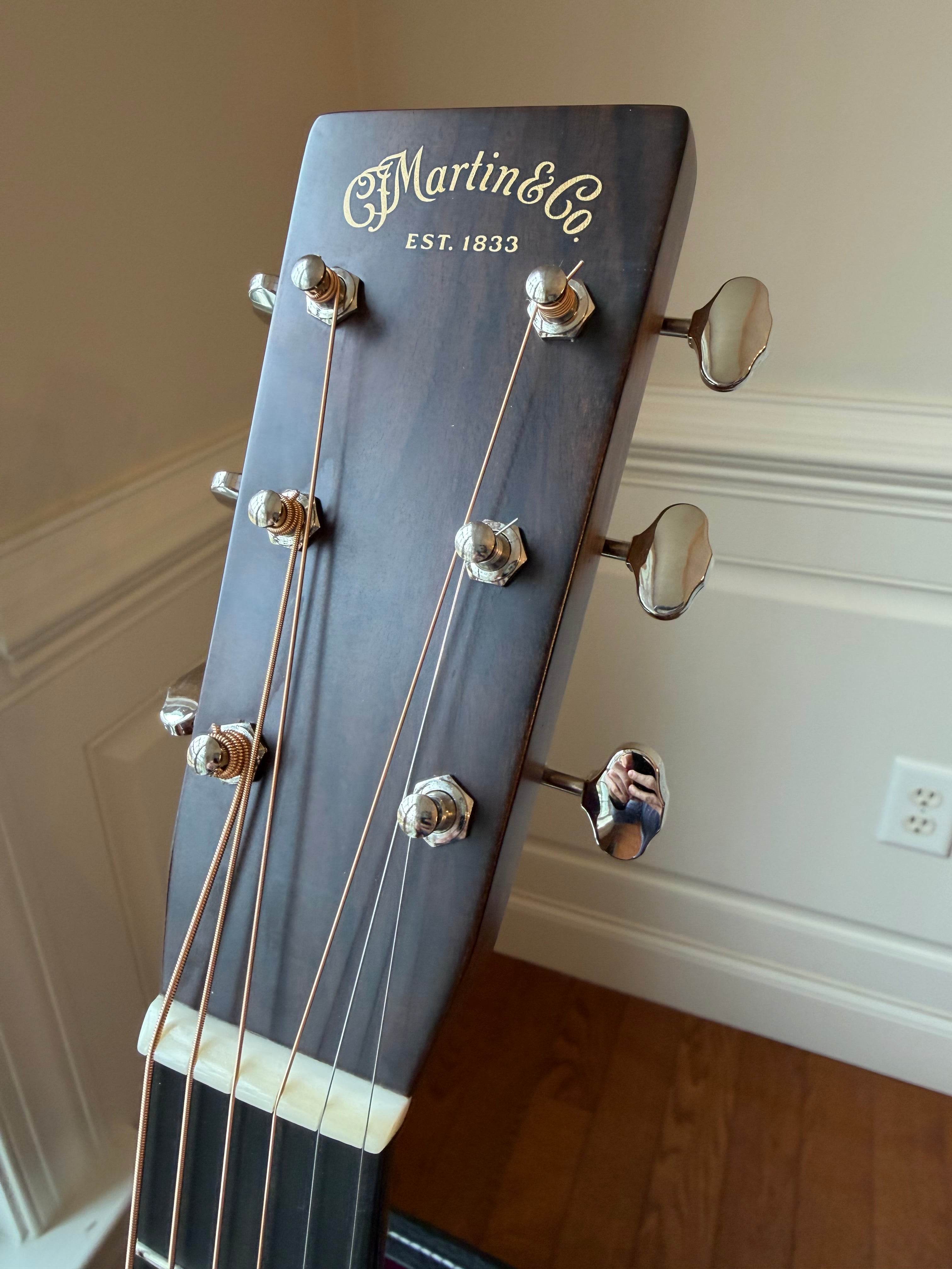 2023 Martin Custom Shop D-28 Adirondack Spruce Top - Natural - Image 7