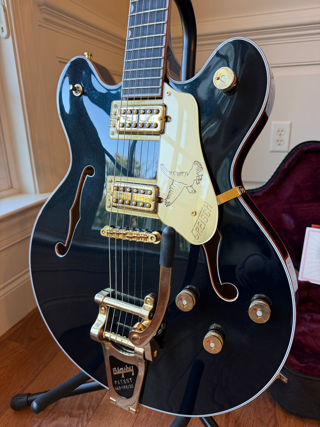 2025 Gretsch Falcon Pro Center Block LTD Limited Edition - Midnight Sapphire Blue