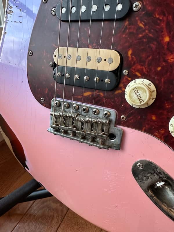 LsL Instruments Saticoy HSS Keyara - Ice Pink Over 3-Tone Sunburst