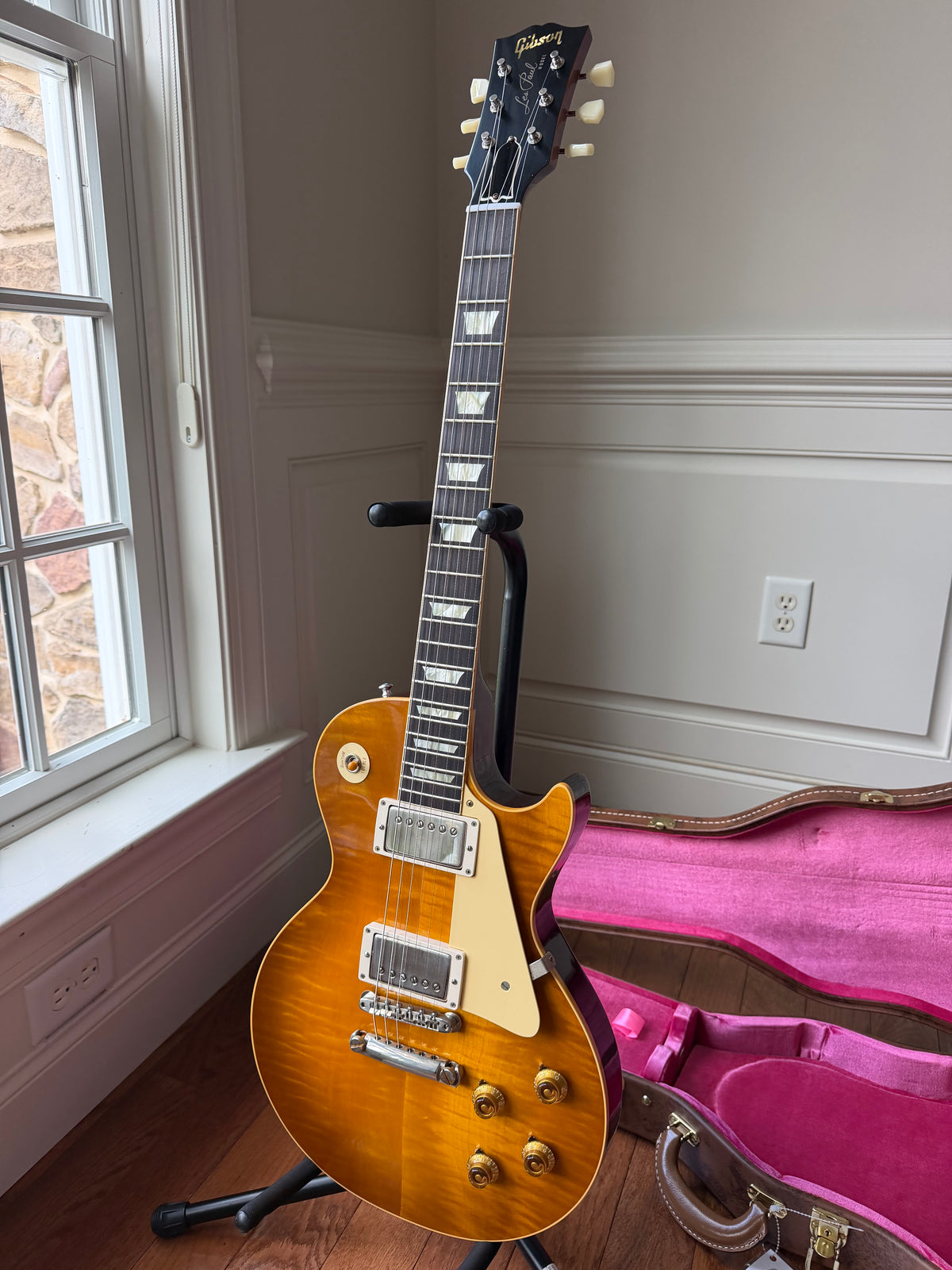 2026 Gibson Custom Shop Les Paul Standard ‘59 Reissue R9 VOS 7.9 lbs - Dirty Lemon Burst