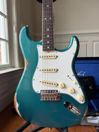 2024 Fender Custom Shop ‘67 Stratocaster Channel Bound Neck Relic - Aged Ocean Turquoise