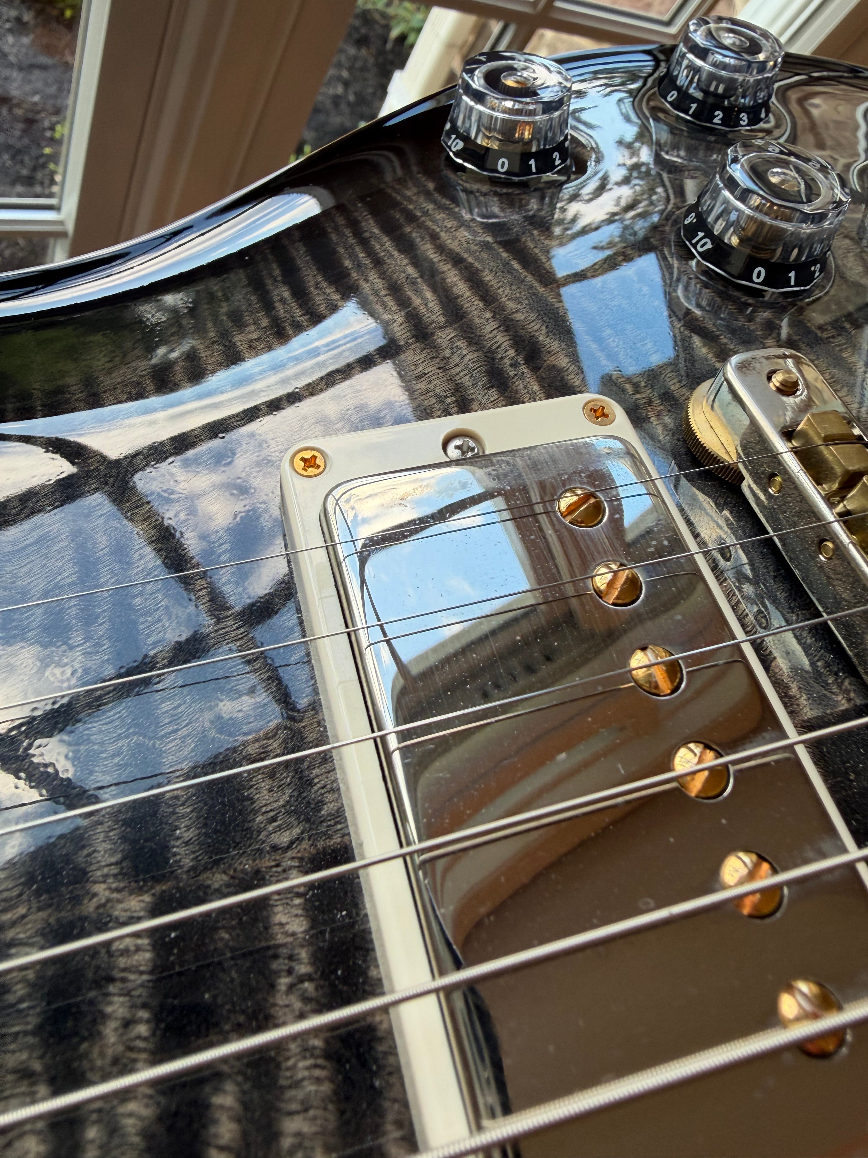 2019 PRS McCarty 594 Singlecut 10 Top - Charcoal Burst
