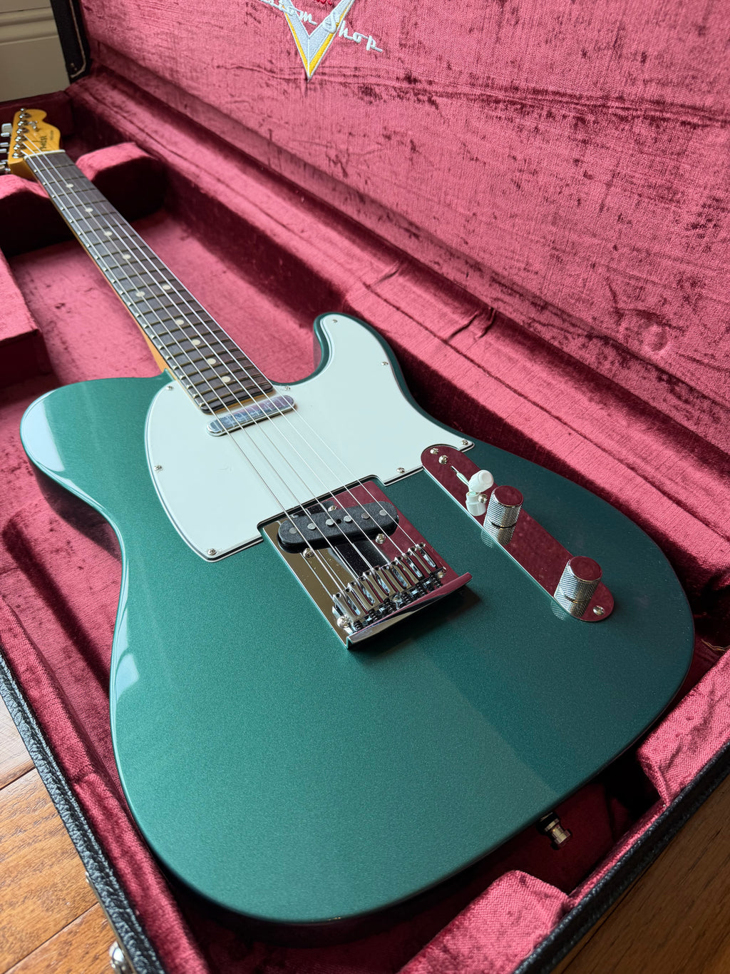 2026 Fender Custom Shop Telecaster W25 Custom Deluxe NOS - Sherwood Green Metallic