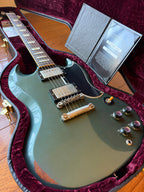 2020 Gibson Custom Shop SG Standard Stop Tail Factory Aged - Aged Pelham Blue
