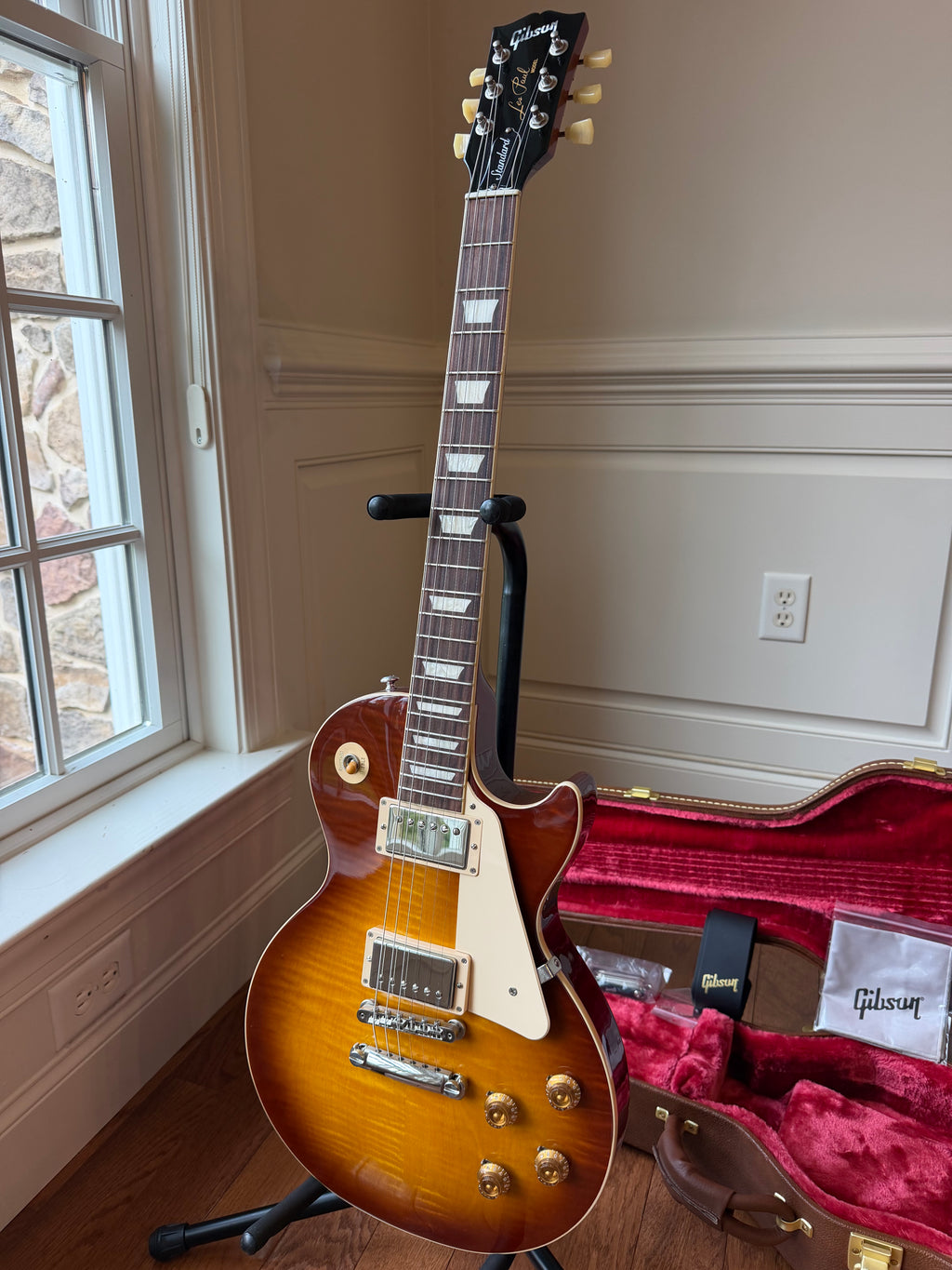 2021 Gibson Les Paul Standard 50s AAA Top - Iced Tea Burst