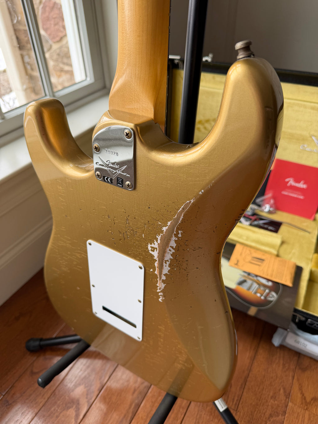 2026 Fender Custom Shop Stratocaster Pro W25 Relic - HLE Gold - Image 10