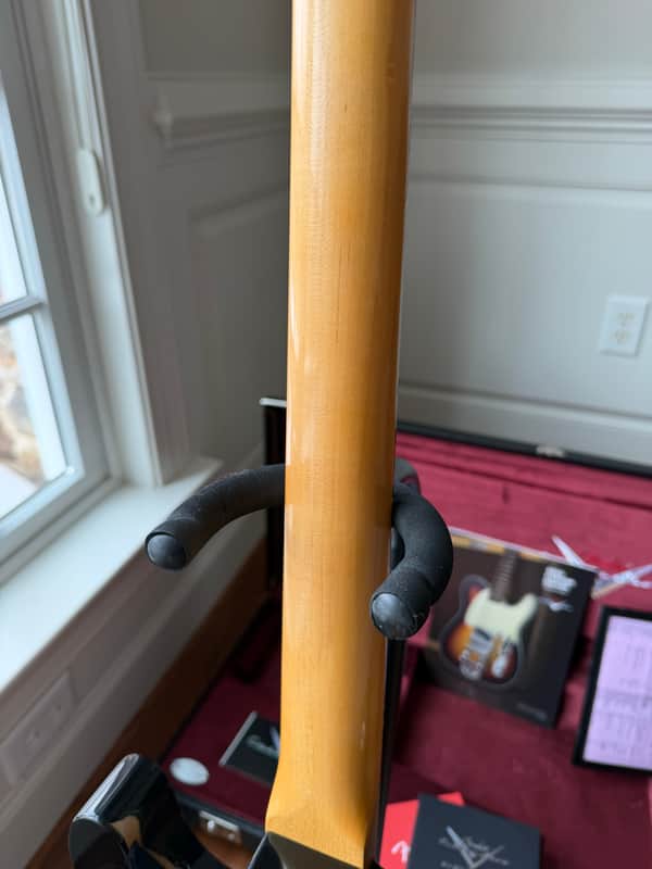 2026 Fender Custom Shop '63 Telecaster Matching Headstock Peg W25 Journeyman - Aged 3 Color Sunburst